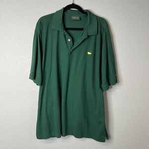 Masters Collection Green Polo Shirt Men's XL Pima Cotton 60's Two Ply Mercerized